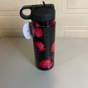 NWT JUSTICE  WATER BOTTLE 🌹 ROSES 25.6 Oz.